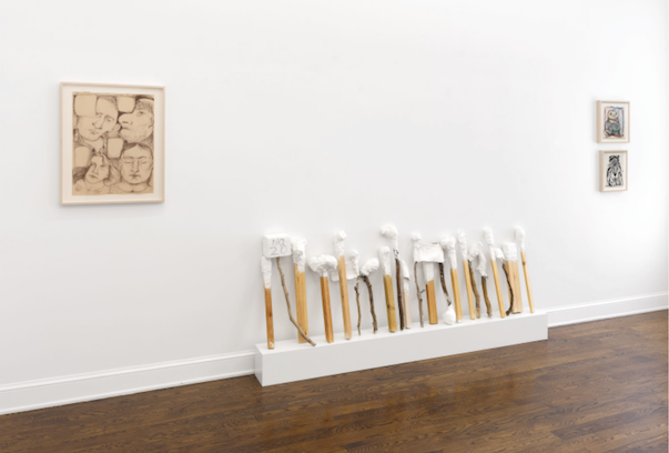 Rosemarie Trockel & Nicole Eisenman, The History of Hand Knitting at Leo Koenig Inc., photo 2
