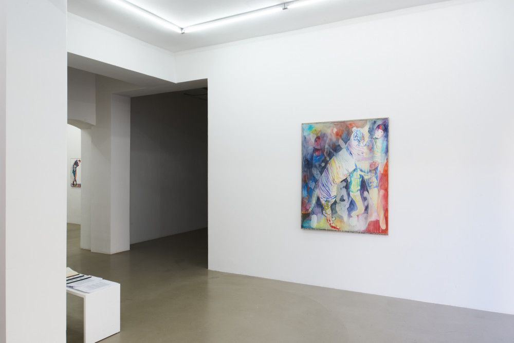 Ulla von Brandenburg, Feste Erde, Flüssiger Wind (Solid Earth, Liquid Wind) at Meyer Riegger, photo 3
