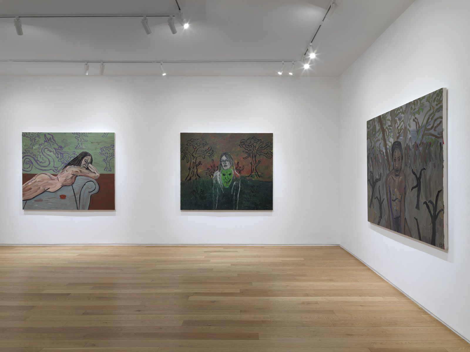 Danny Fox, The Sweet and Burning Hills at Alexander Berggruen, photo 2