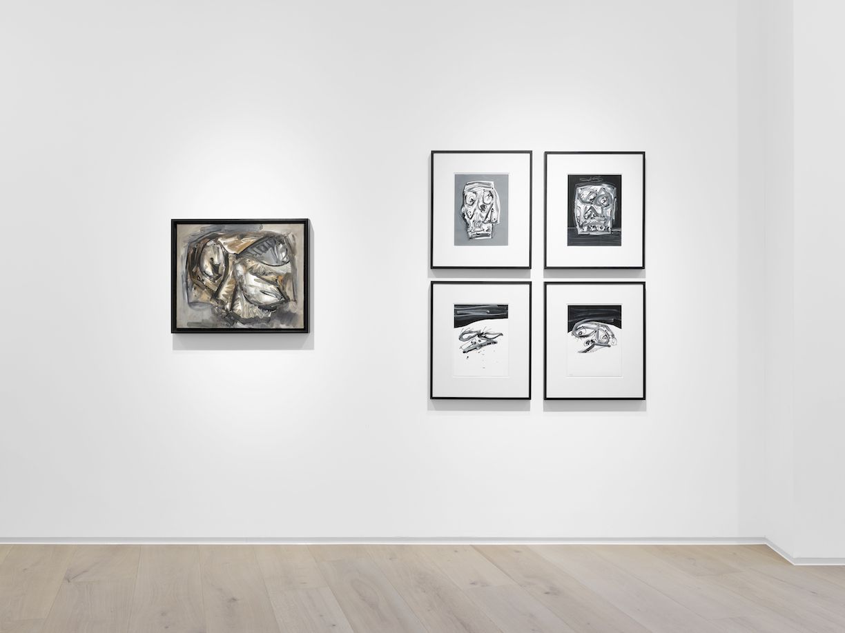 Antonio Saura, Painting at Will at Opera Gallery, photo 4