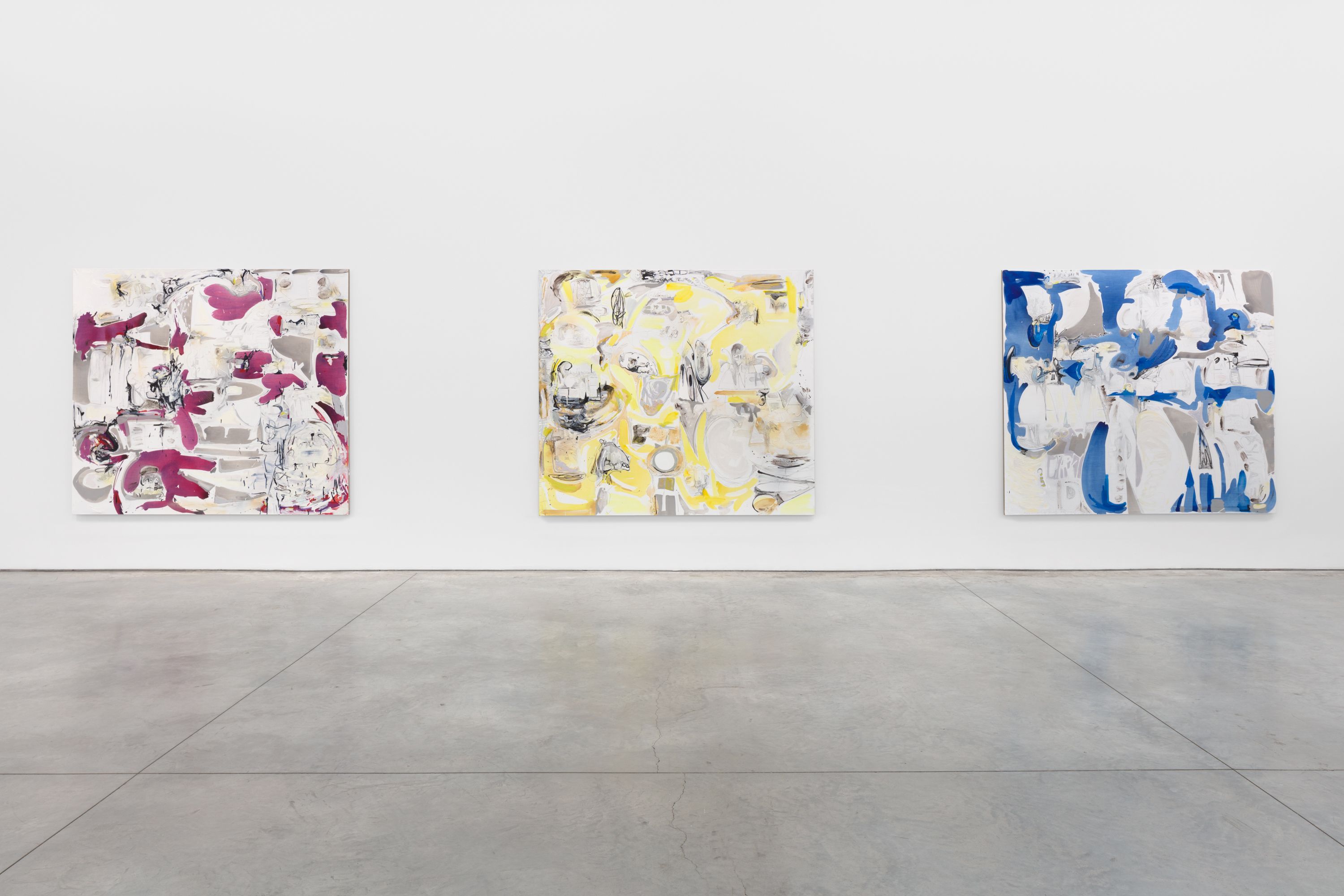 Suzanne McClelland, Playlist at Marianne Boesky Gallery, photo 3