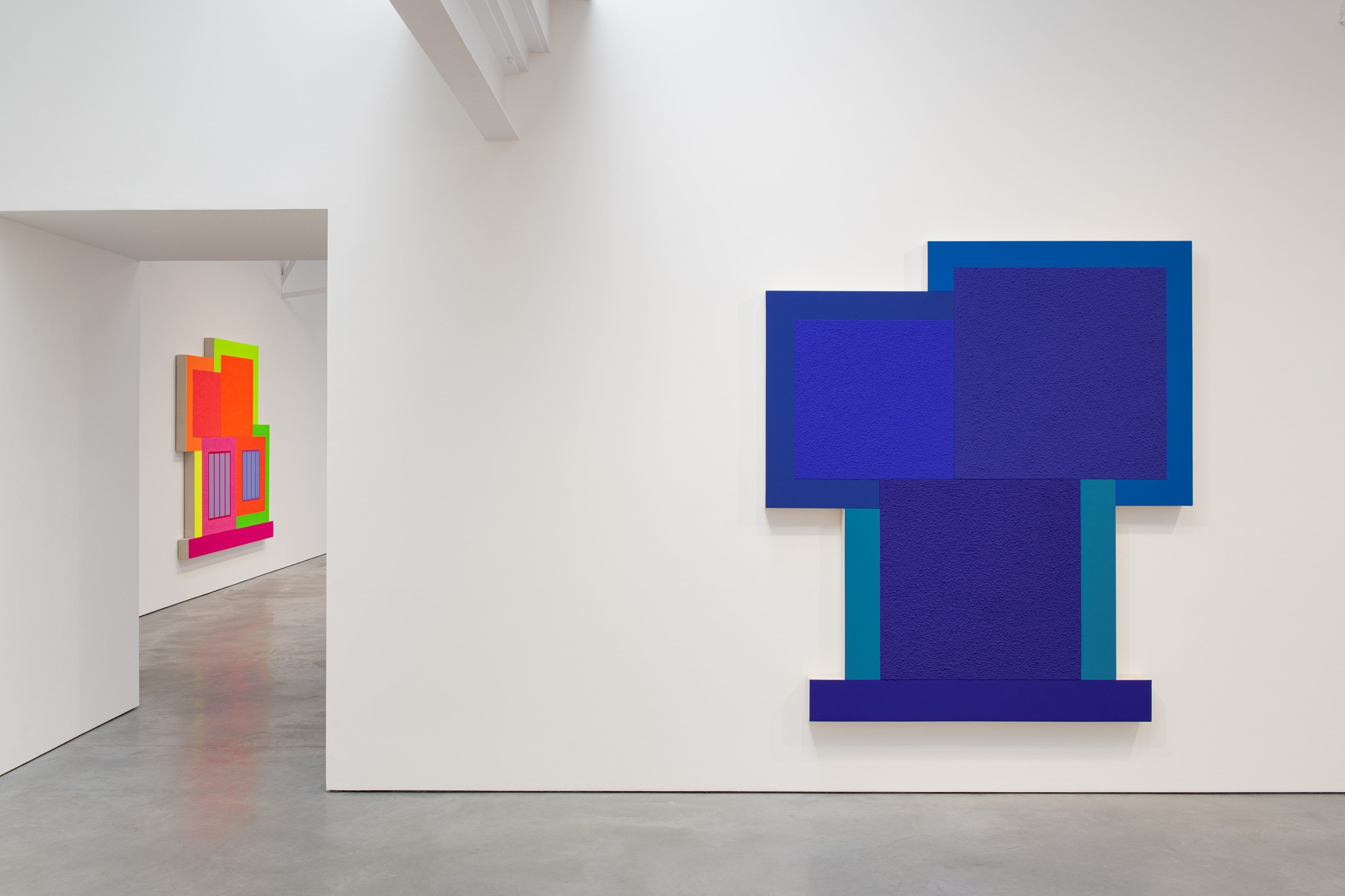 Peter Halley, New Paintings at Modern Art, photo 3
