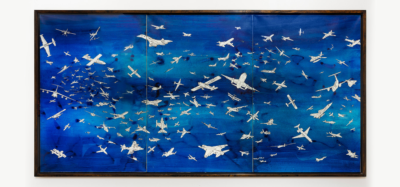 Alighiero e Boetti, Embellishing the Sky at Ben Brown Fine Arts, photo 2
