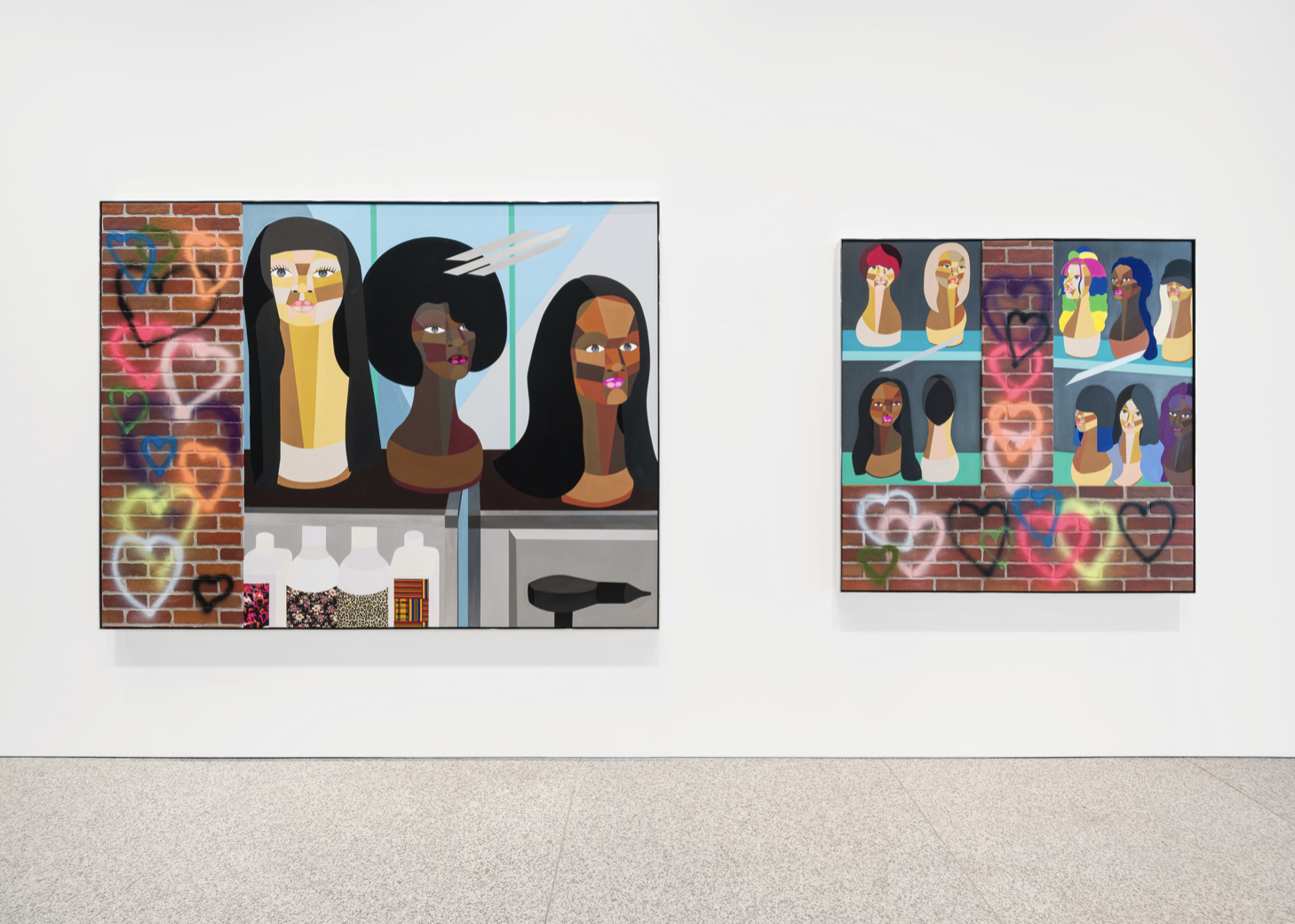 Derrick Adams, The Strip at Gagosian at APMA Cabinet, photo 4