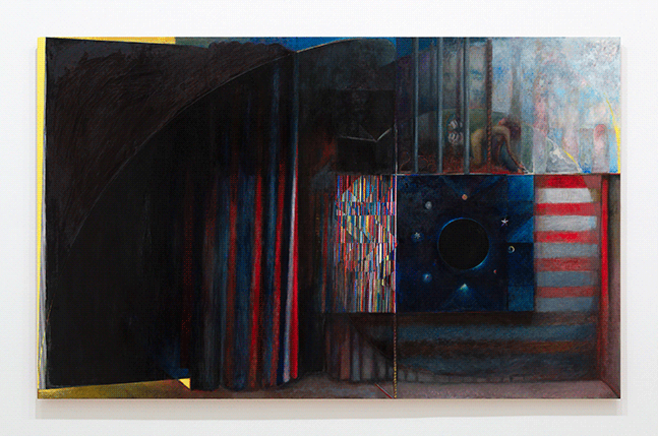 R. H. Quaytman, The Sun Does Not Move (Dear Johns), Chapter 35 at Miguel Abreu, photo 2