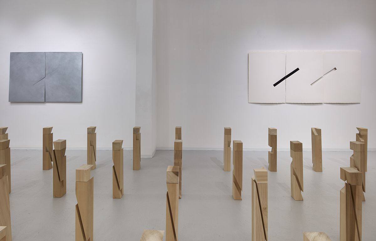 Roland Gebhardt, New Work: Floor and Wall Sculptures at David Richard Gallery, photo 10