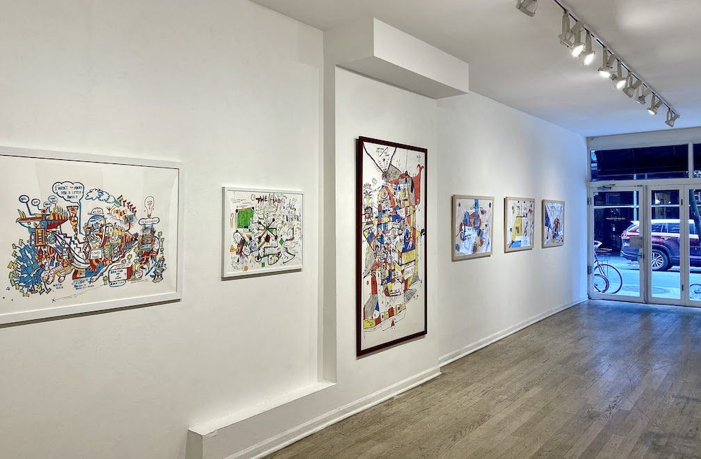 Jason McLean, I’m as Normal as Blueberry Pie at Van Der Plas Gallery, photo 3
