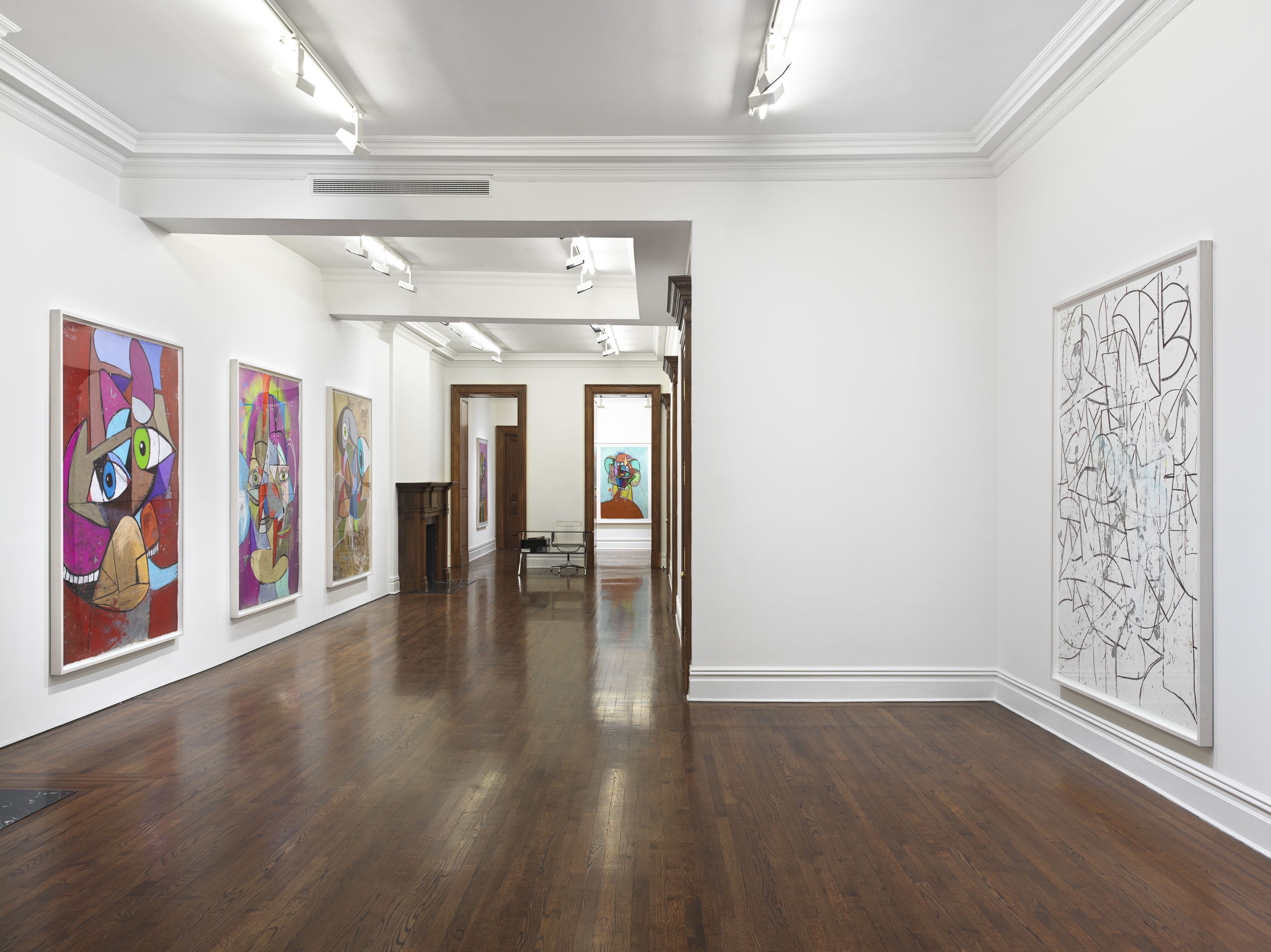 George Condo, Pastels at Sprüth Magers, photo 3