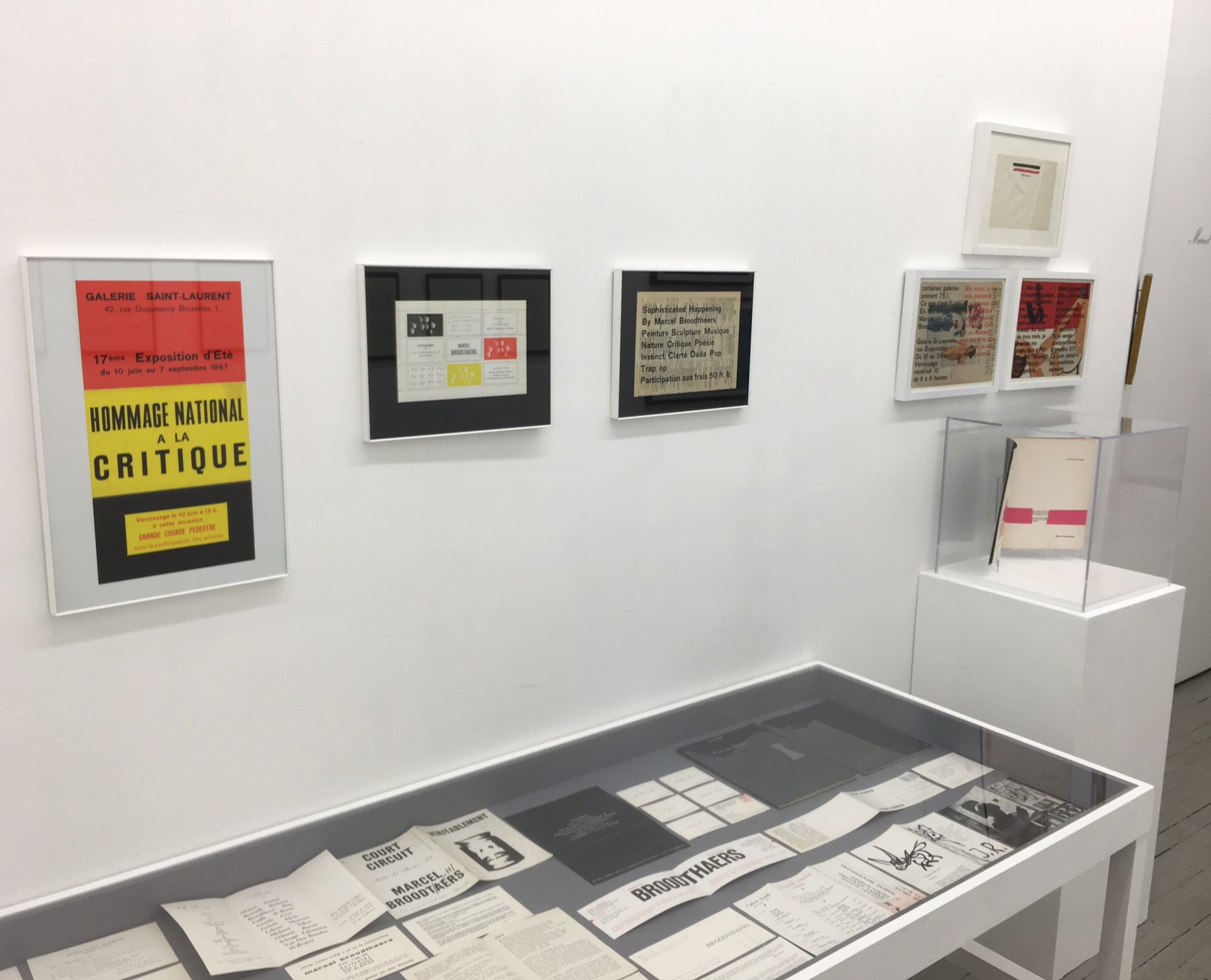 Marcel Broodthaers, Invitation to a Voyage at Alden Projects, photo 4