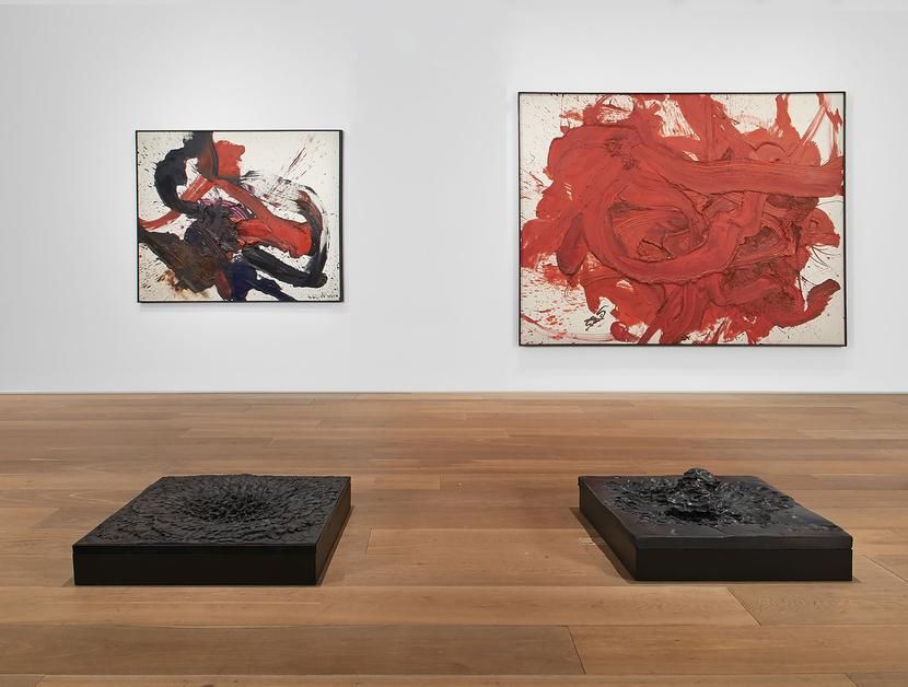 Kazuo Shiraga and Satoru Hoshino, Body and Matter at Dominique Lévy, photo 2