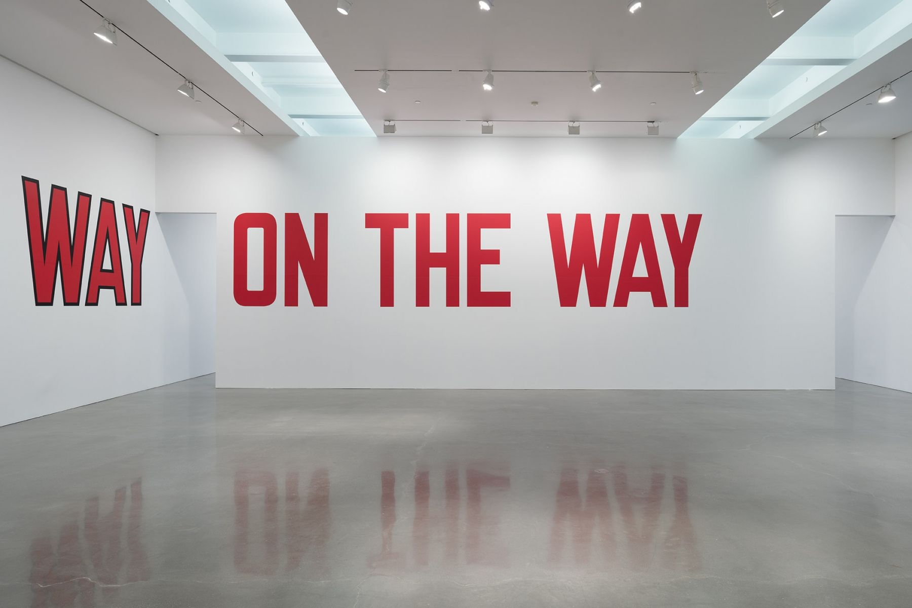 Lawrence Weiner, ON VIEW at Regen Projects, photo 4