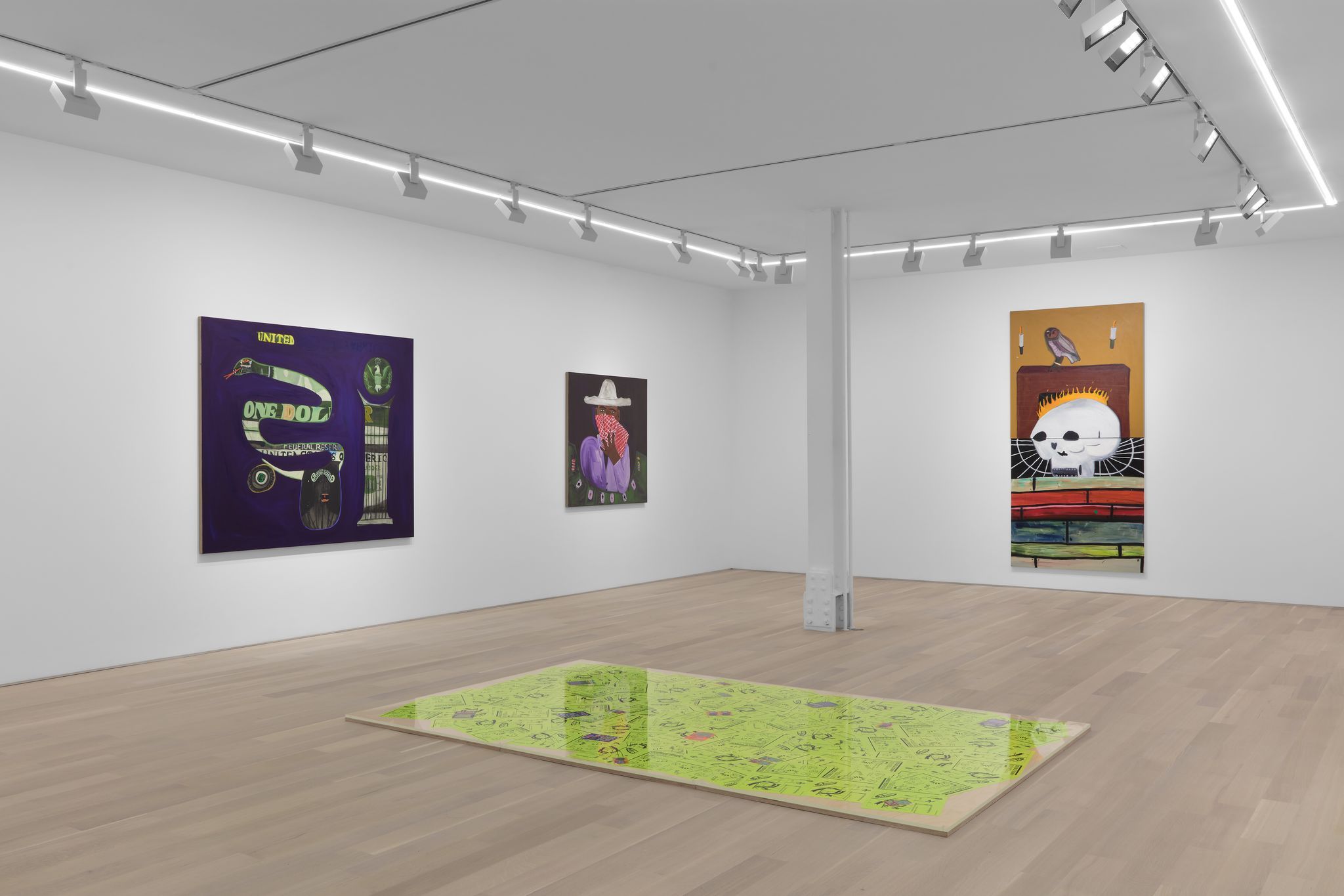 Marcus Jahmal, Double Down at Almine Rech, photo 9