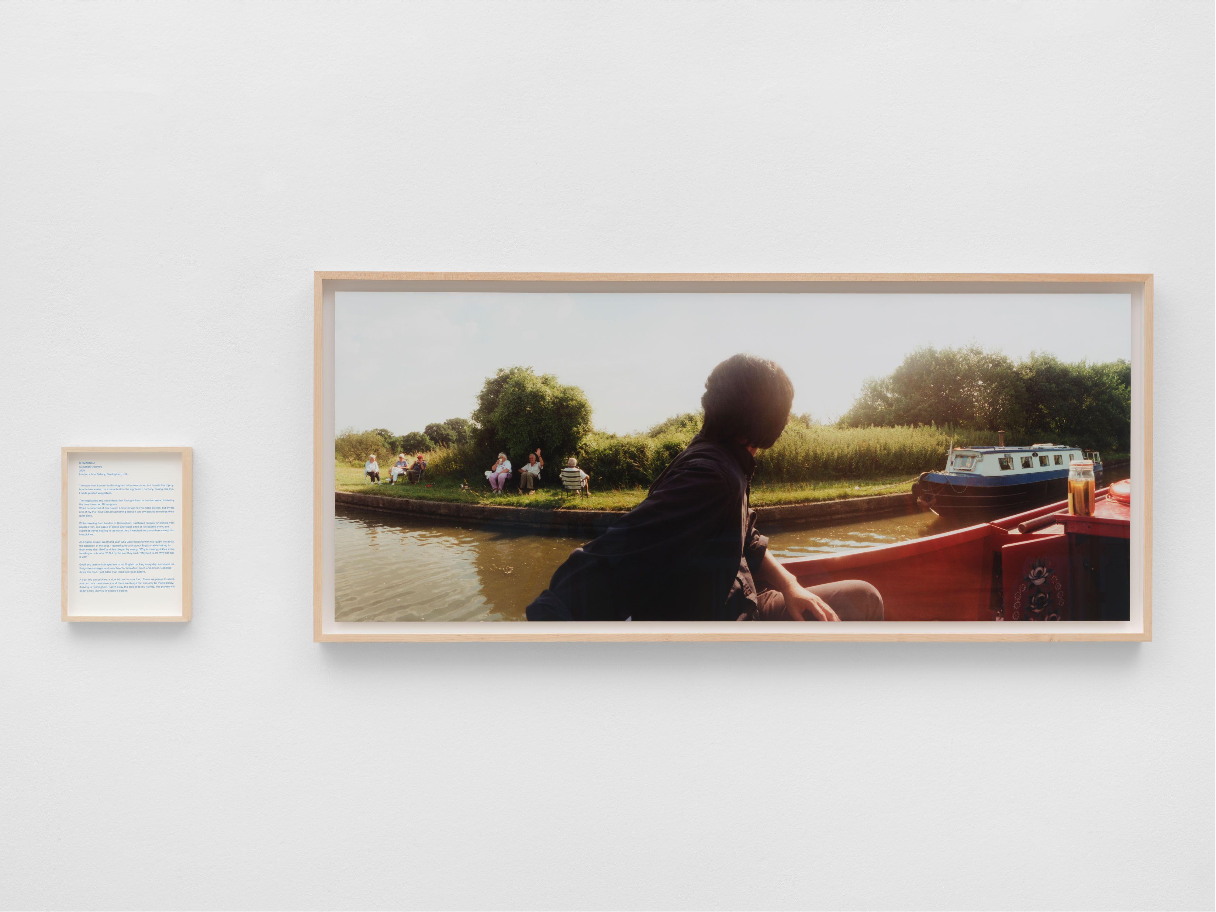 Shimabuku, Self Portrait at Barbara Wien, photo 3