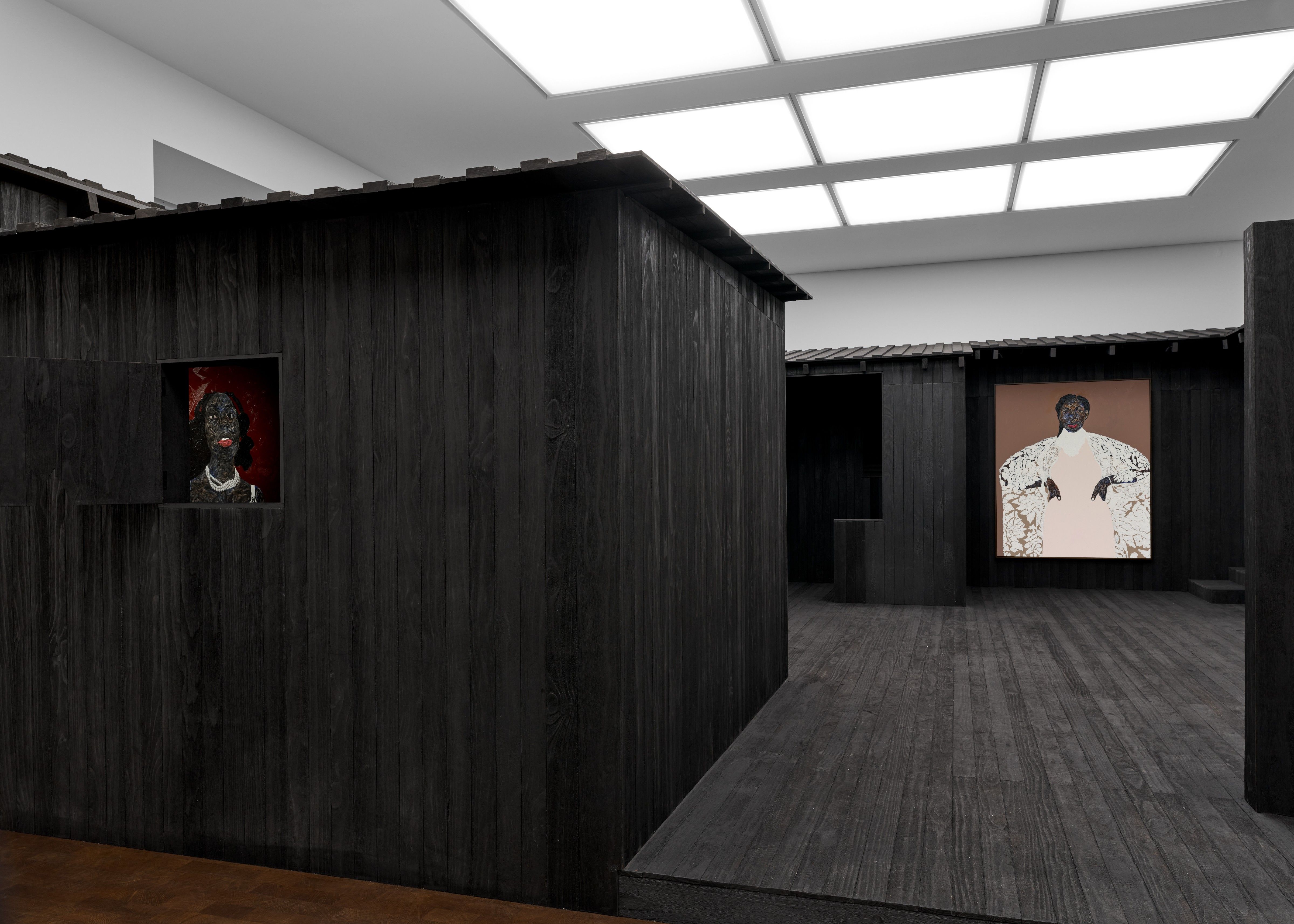 Amoako Boafo, I Do Not Come to You by Chance at Gagosian, photo 7