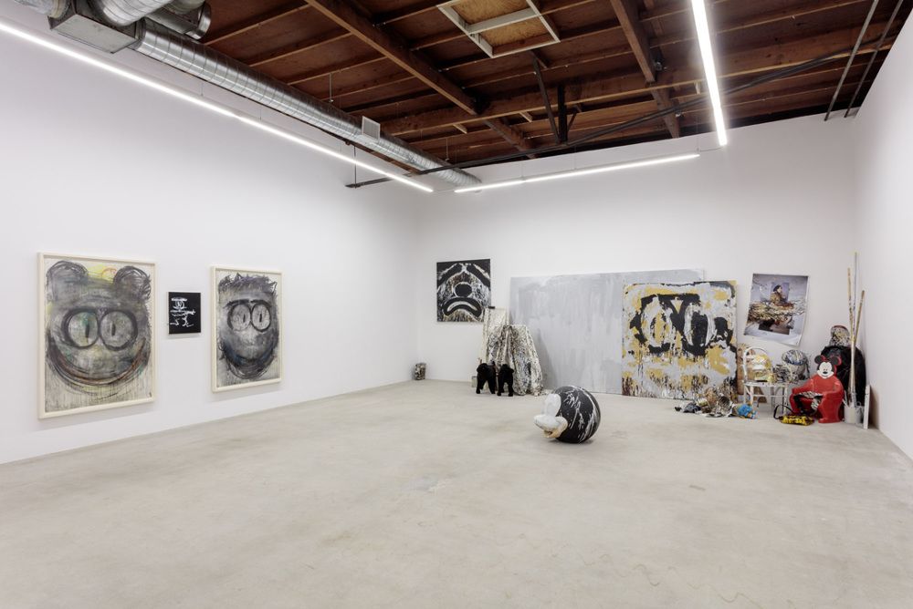 Joyce Pensato, L.A. Show at Grice Bench, photo 9