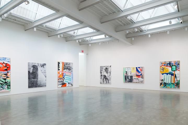 David Salle, New Paintings at Skarstedt, photo 2