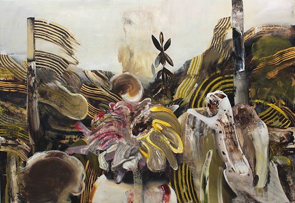 Adrian Ghenie, Jungles in Paris at Thaddaeus Ropac, photo 2
