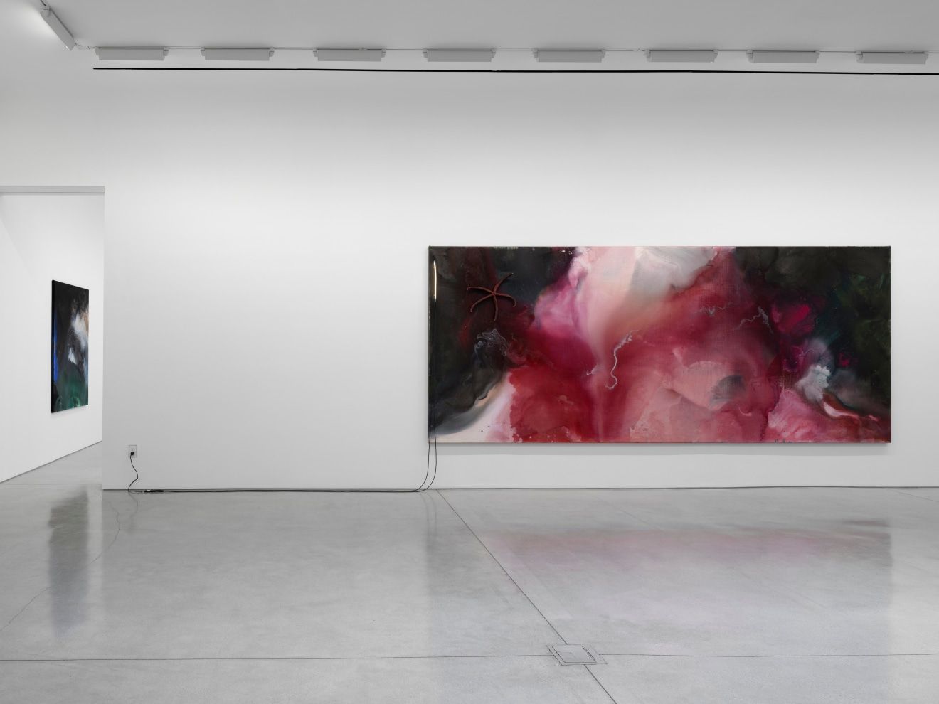 Mary Weatherford, The Surrealist at David Kordansky Gallery, photo 7