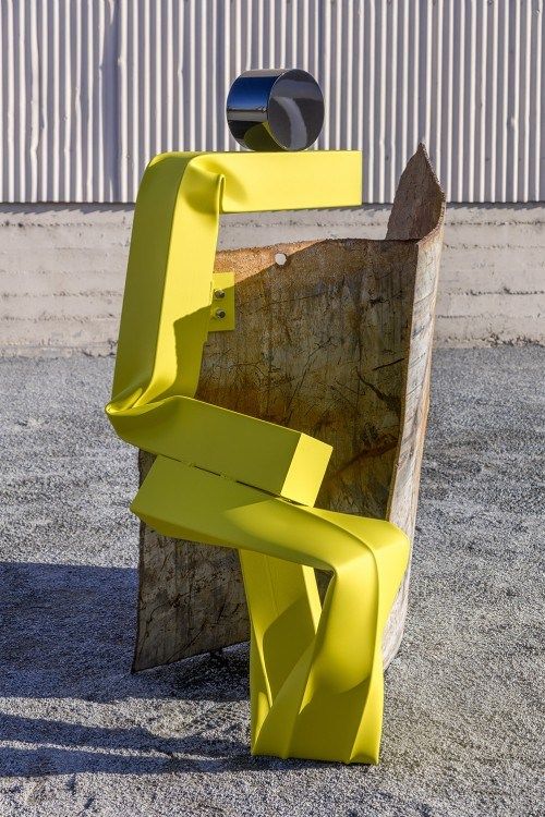 Carol Bove, Carol Bove at Maccarone, photo 3