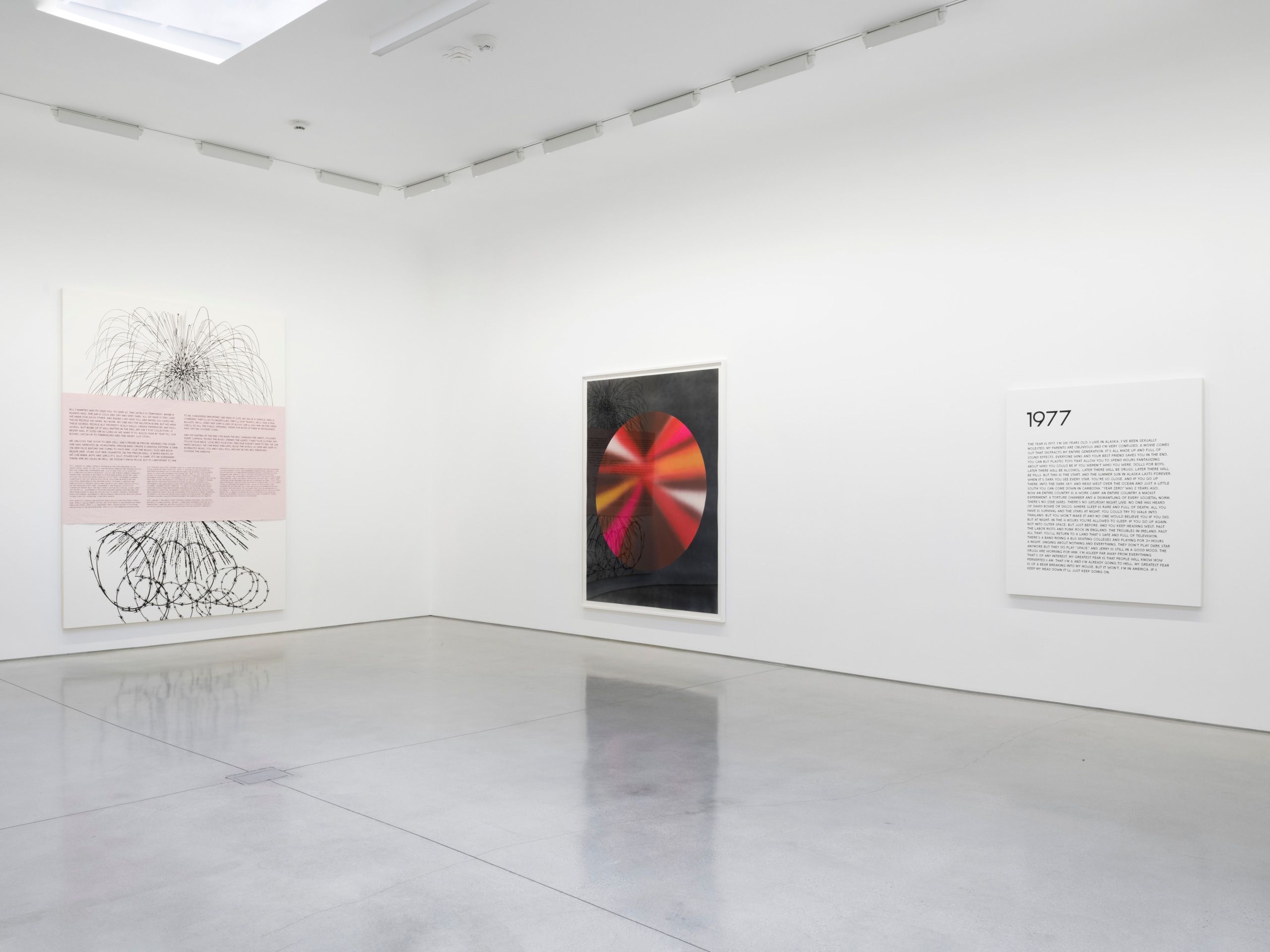 Matthew Brannon, Le Gant de Velours, Traversing the Fantasy, and the Thousand-Yard Stare (Disparate Subjects Happening Concurrently, 1977–1979) at David Kordansky Gallery, photo 5