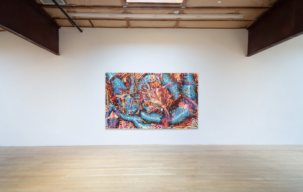 Lauren Quin, Pulse Train Howl at Blum & Poe, photo 2
