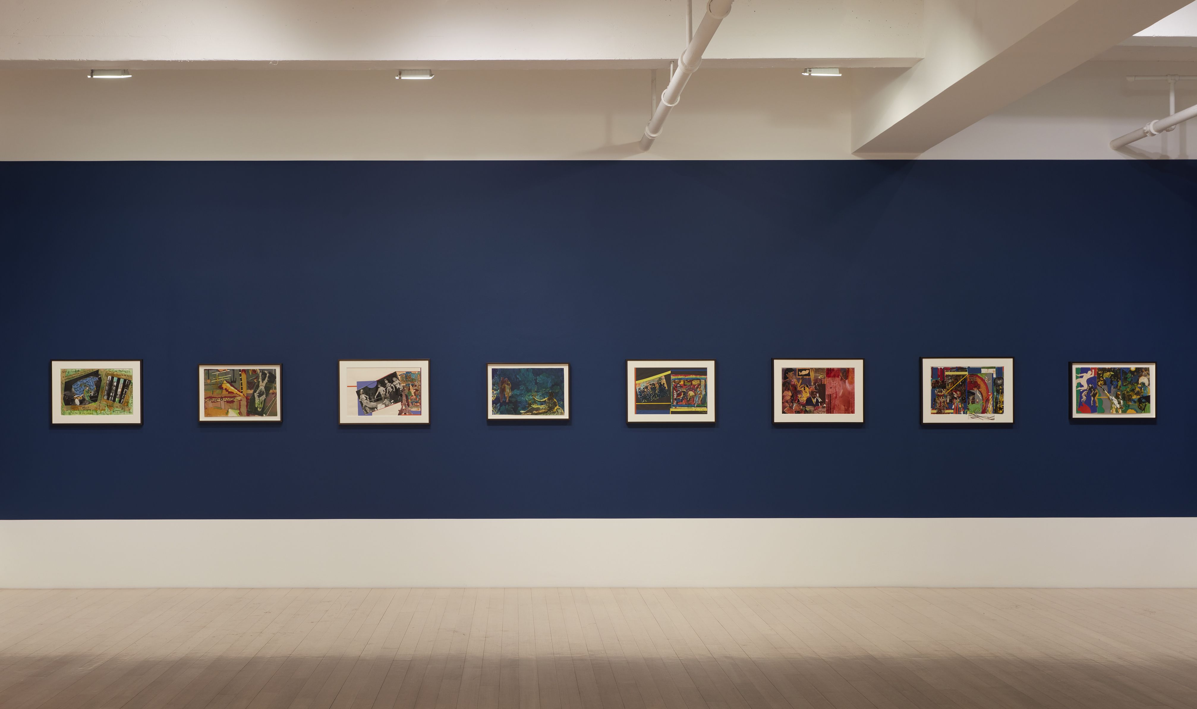 Romare Bearden, Paris Blues/Jazz and Other Works at DC Moore, photo 4