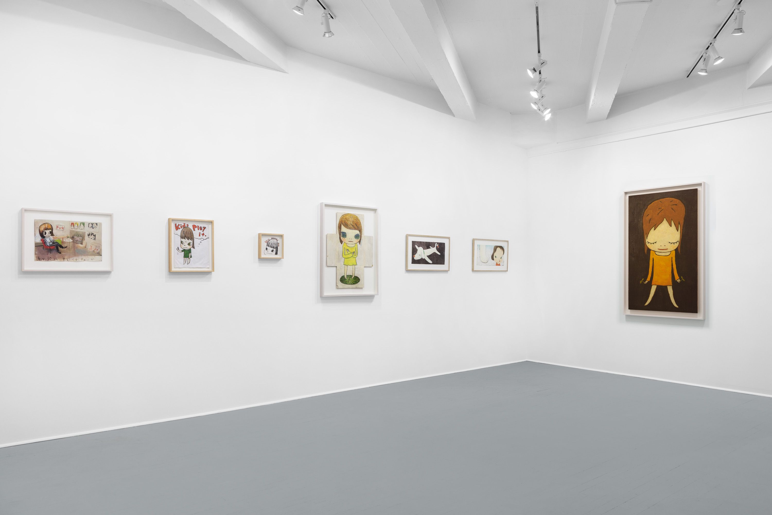 Yoshitomo Nara, Yoshitomo Nara at Charles Moffett, photo 3