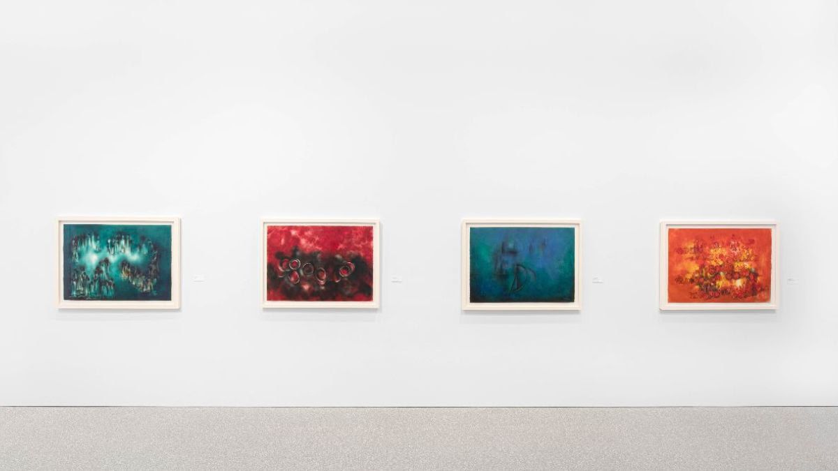 Norman Lewis, Give Me Wings to Fly at Michael Rosenfeld, photo 2