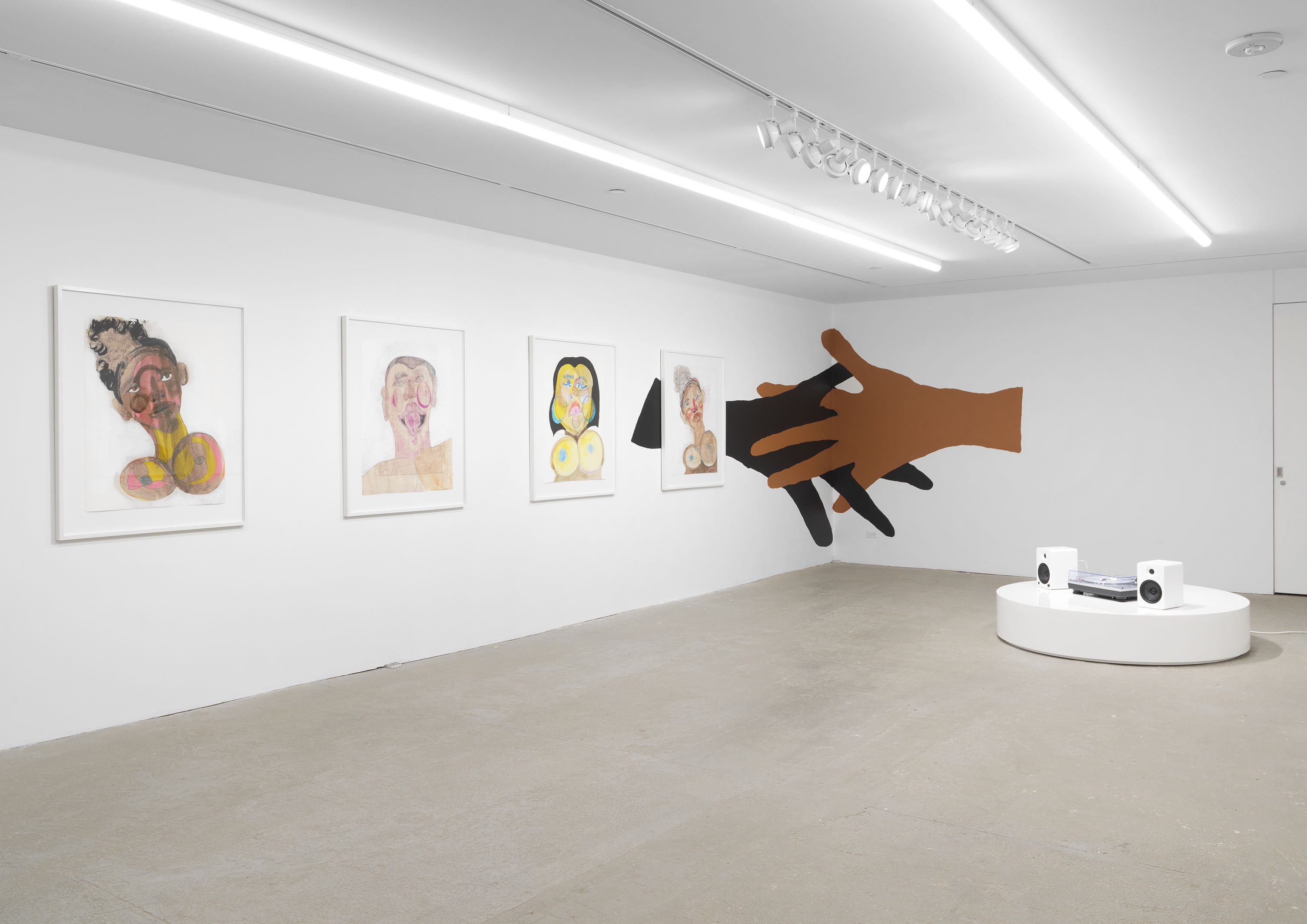 Tschabalala Self, Cotton Mouth at Eva Presenhuber, photo 5