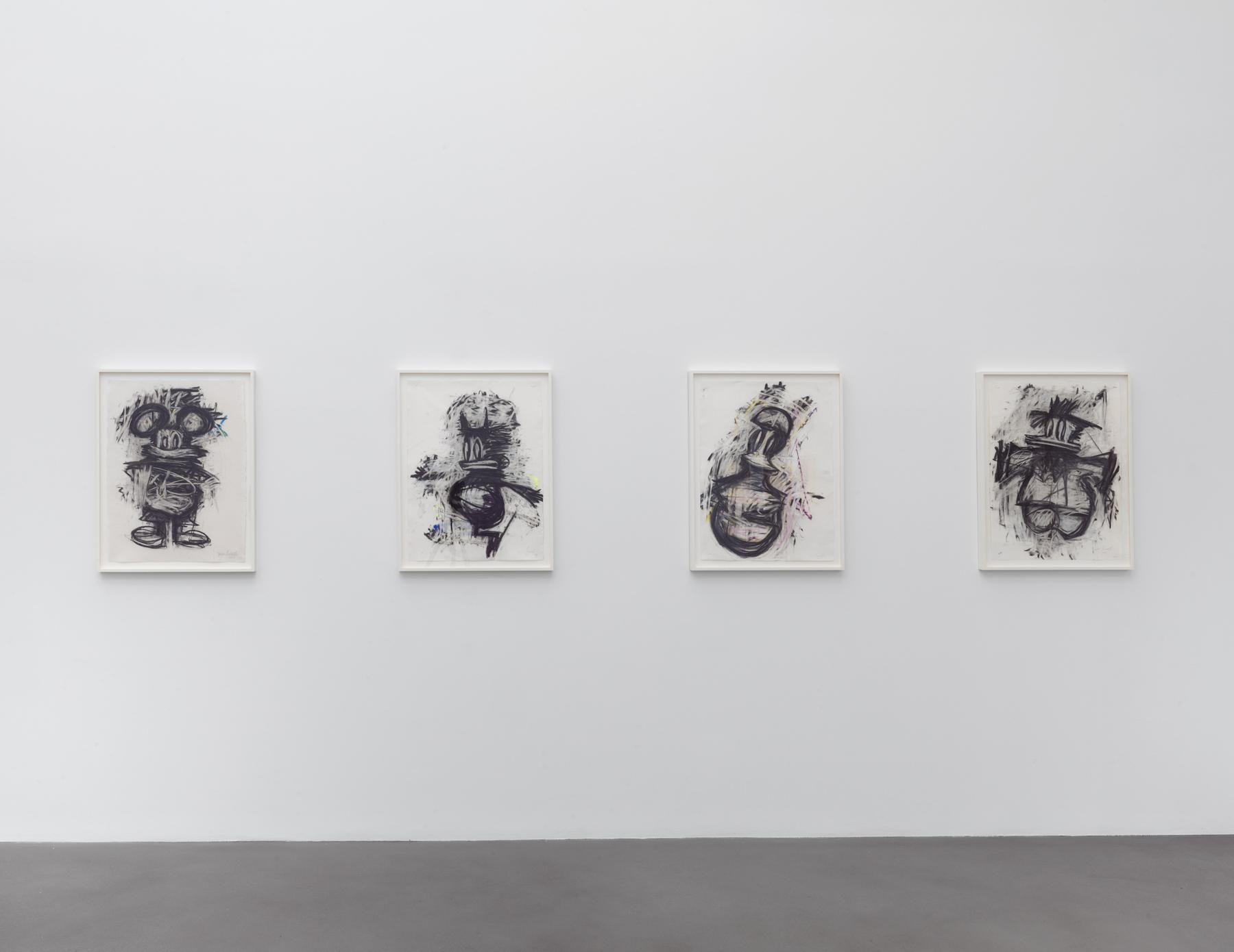 Joyce Pensato, Castaway at Petzel, photo 8