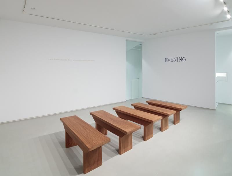 Ian Hamilton Finlay, The Garden Became My Study at David Nolan, photo 4