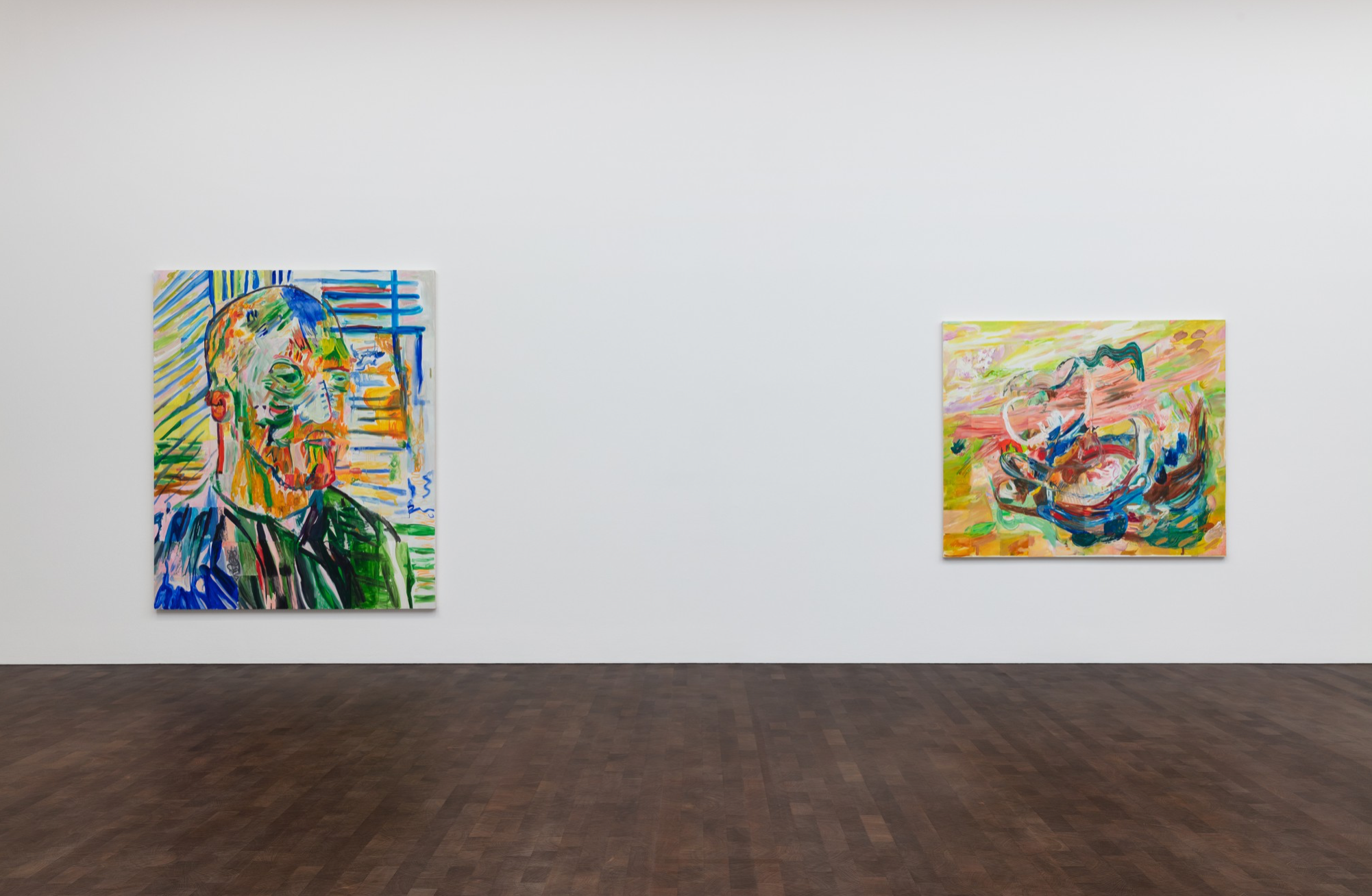 Albert Oehlen, New Paintings at Gagosian, photo 2