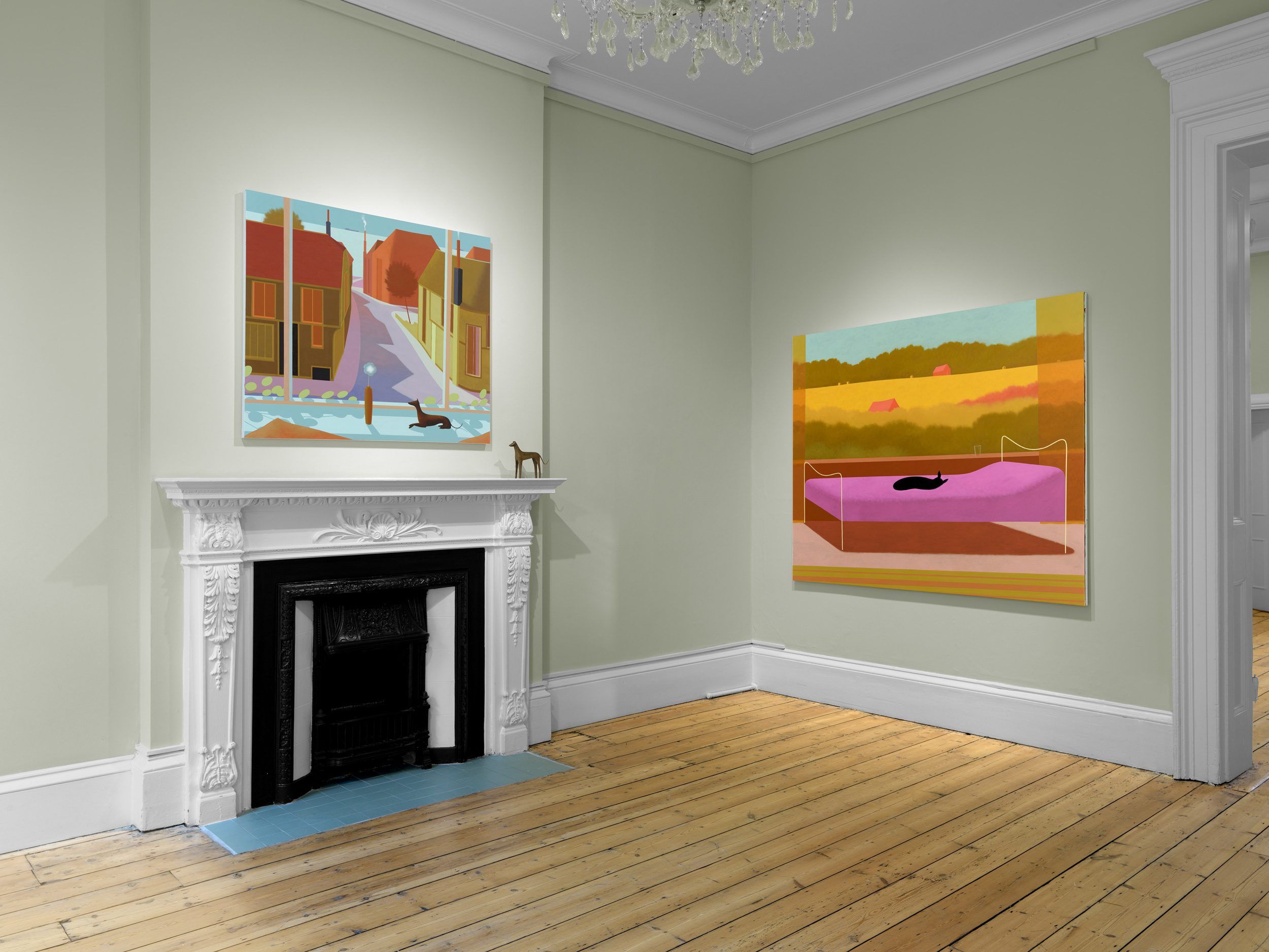 Alfie Caine, Rivers and Rooftops at Massimo De Carlo, photo 2