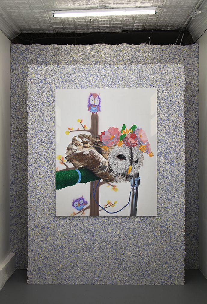 Ryan Kitson, A Post, a Pot, a Painting - Cheep Meet at Cleopatra's, photo 5