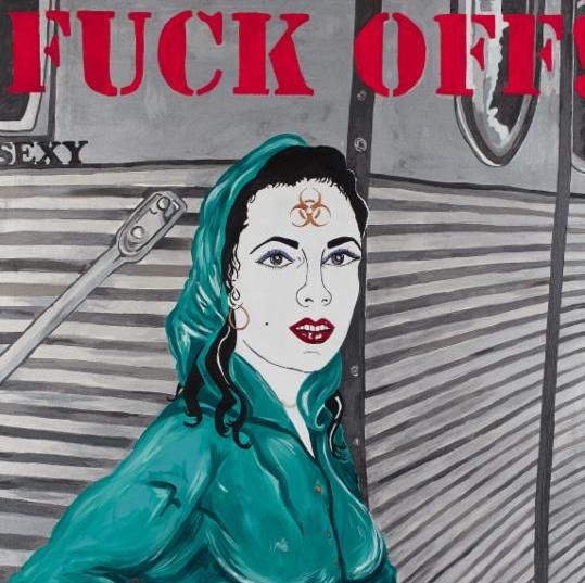 Kathe Burkhart, From The Liz Taylor Series at Mary Boone, photo 2