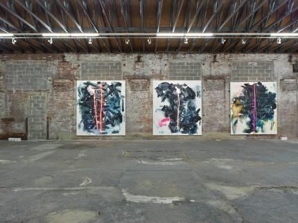 Mary Weatherford, Red Hook at Brennan & Griffin: Red Hook, photo 2