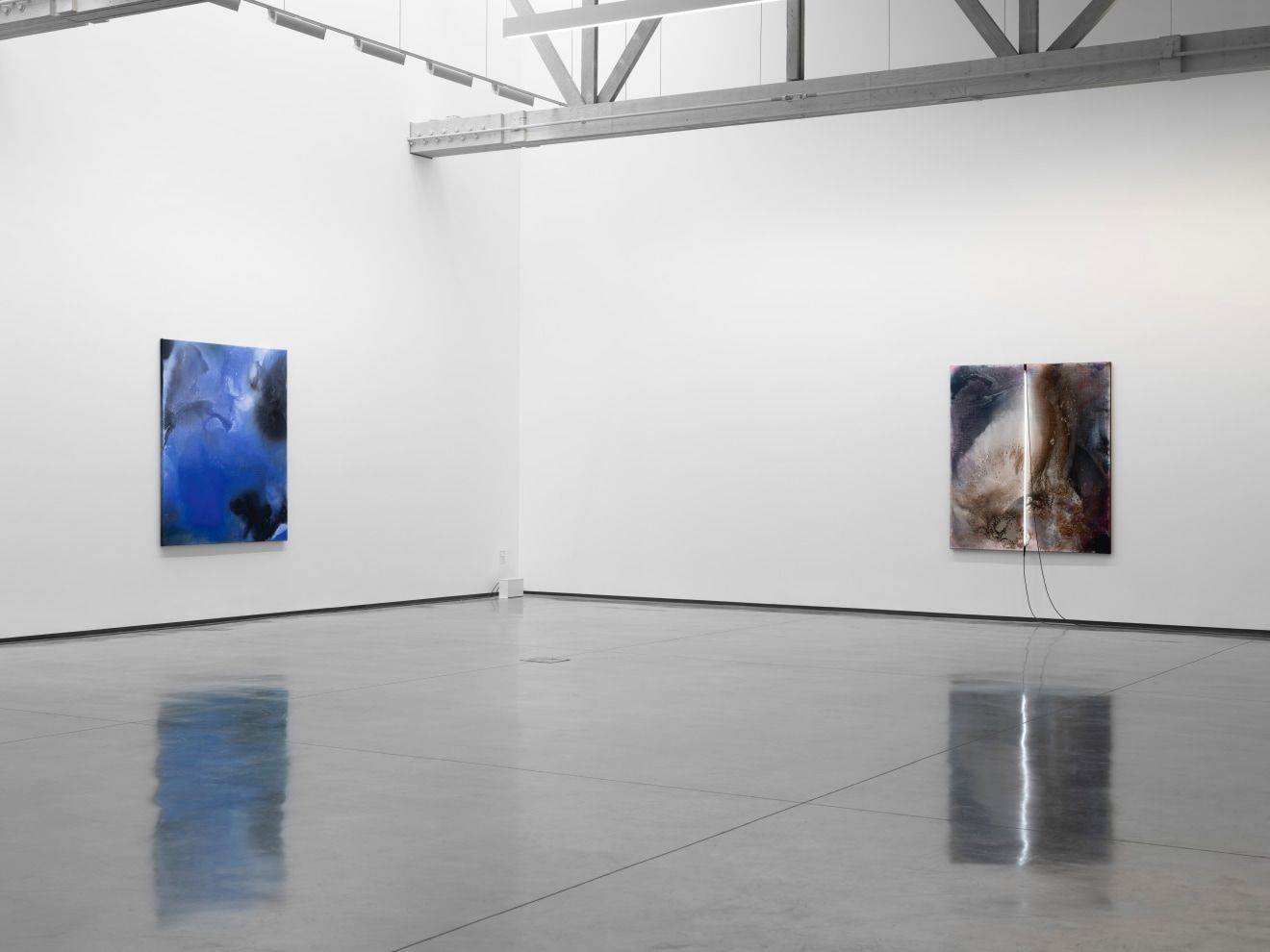 Mary Weatherford, The Surrealist at David Kordansky Gallery, photo 3
