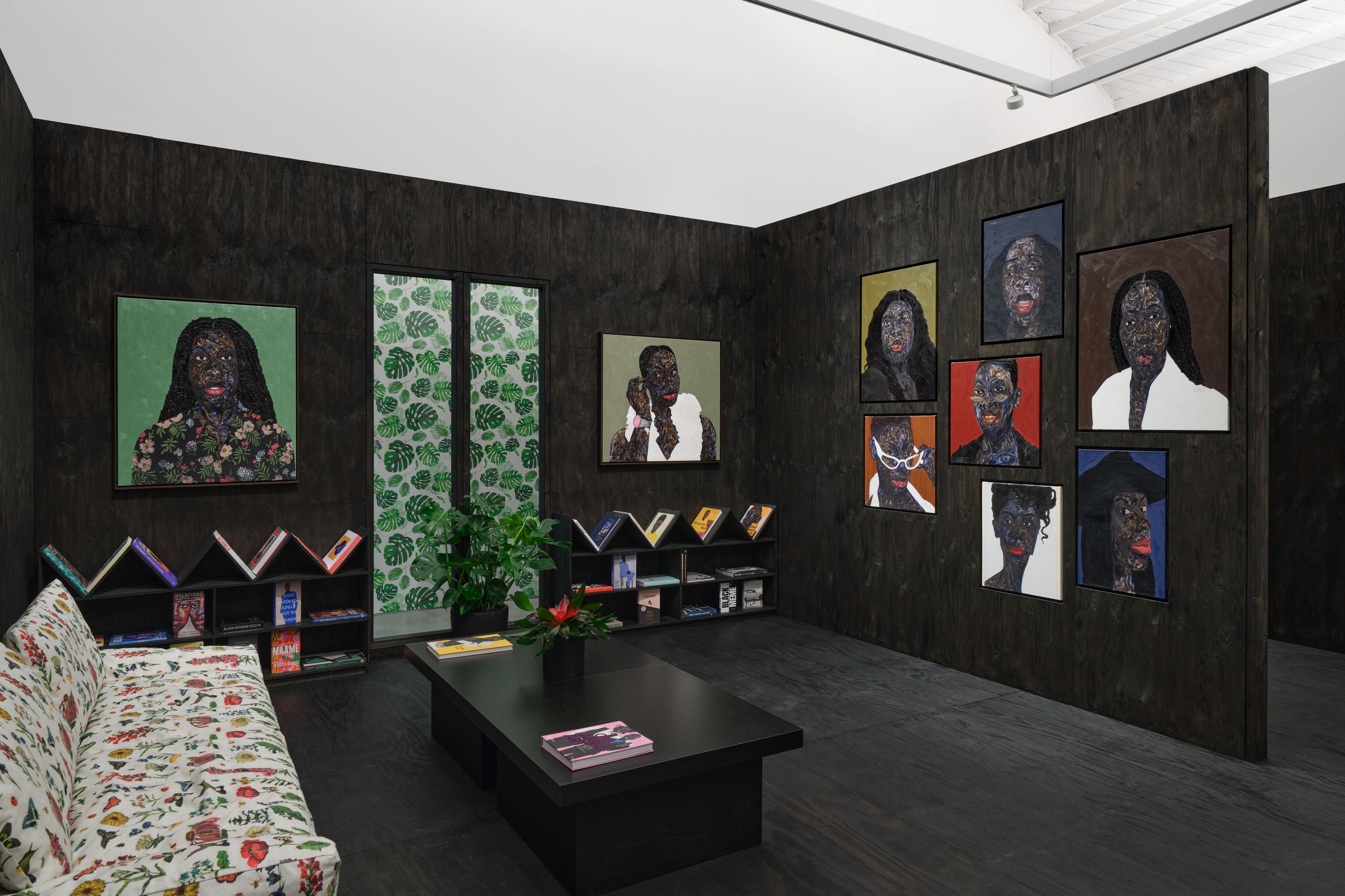 Amoako Boafo, I Bring Home with Me at Roberts Projects, photo 2
