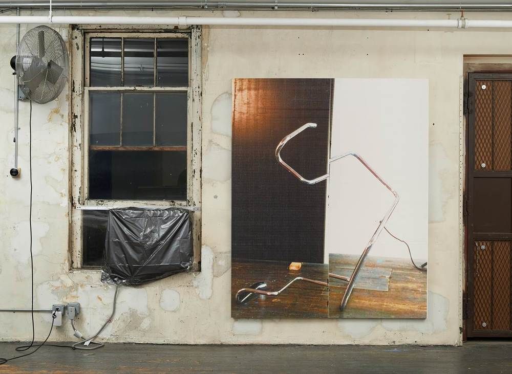 Wade Guyton, Wade Guyton at Le Mur, photo 3