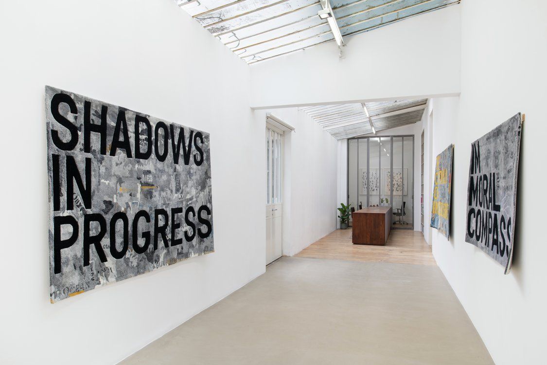 Rirkrit Tiravanija, Untitled 2020 (Once Upon a Time) (After Jasper Johns) at Chantal Crousel, photo 7