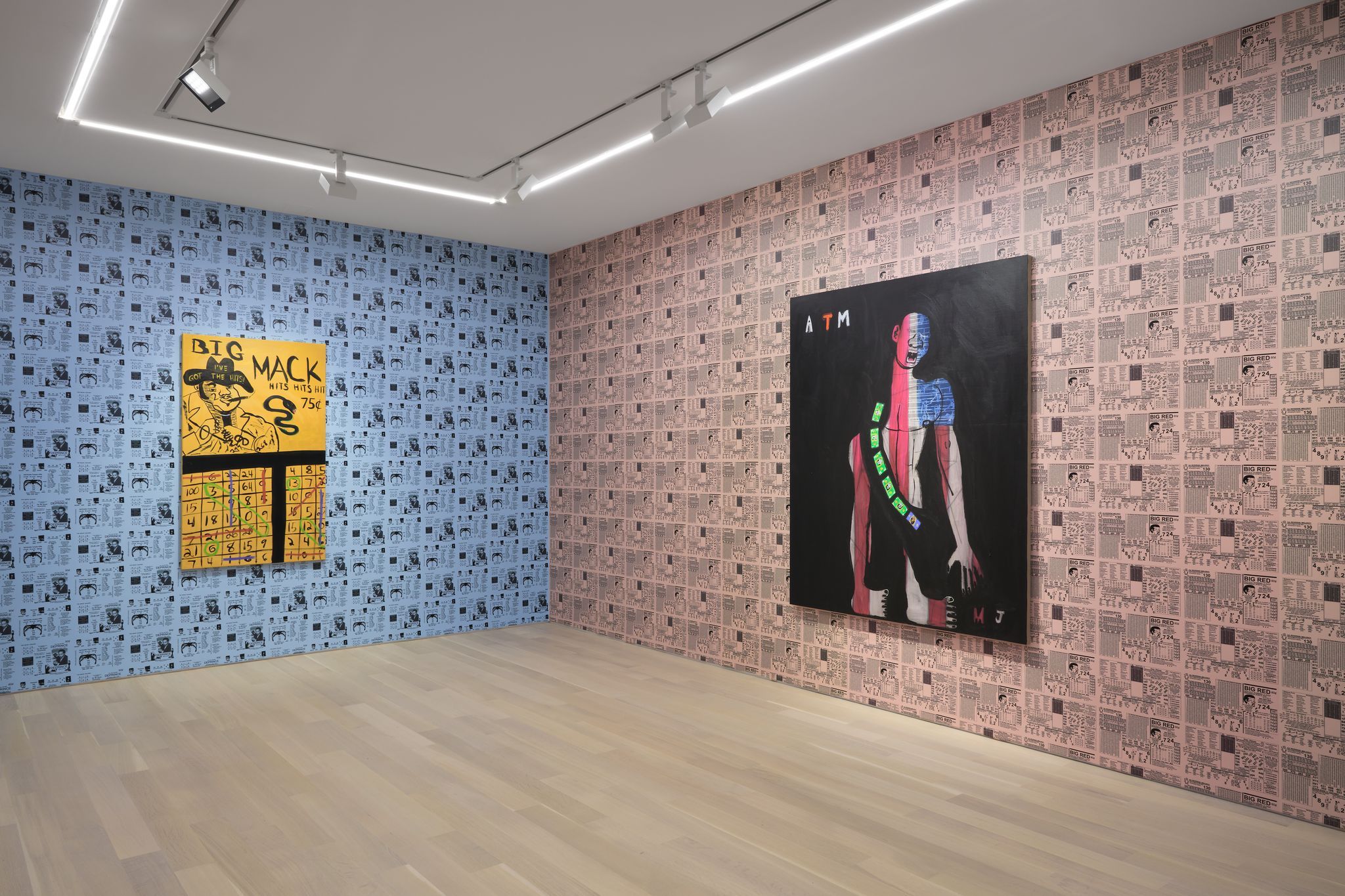 Marcus Jahmal, Double Down at Almine Rech, photo 3