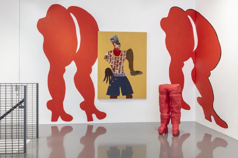 Tschabalala Self, Thigh High at Pilar Corrias, photo 6