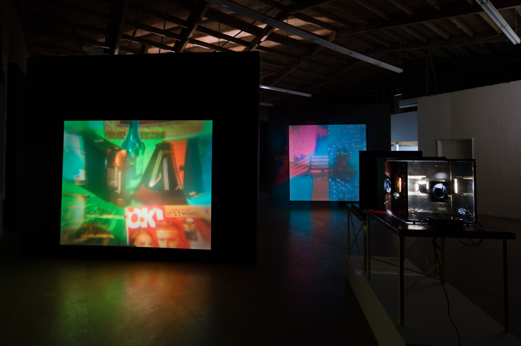 Alex Hubbard, Projectors at Gaga & Reena Spaulings, photo 5