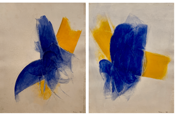 Cleve Gray, Paintings on Paper at Anders Wahlstedt Fine Art, photo 4