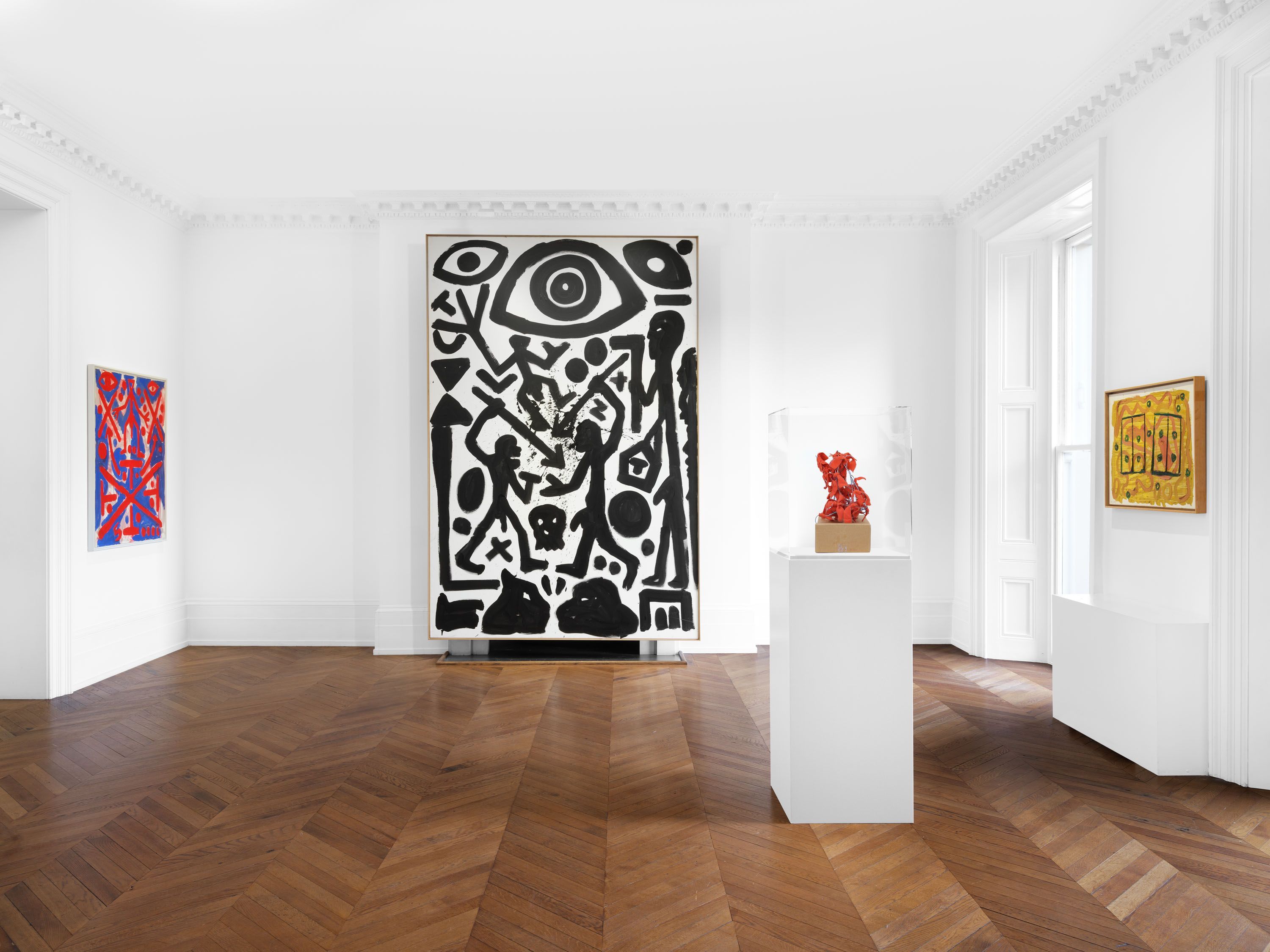 A.R. Penck, Systems: Felt Works and Paintings at Michael Werner, photo 6