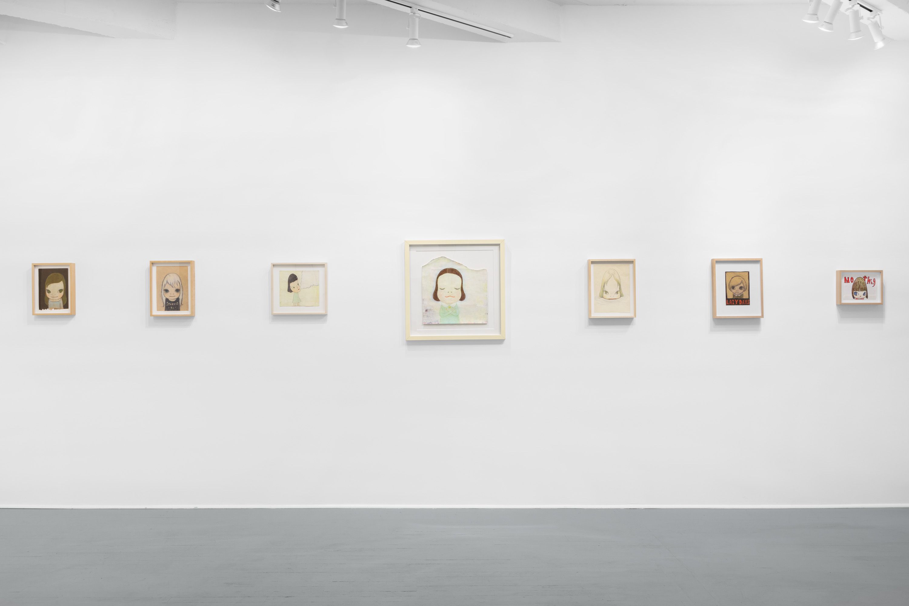Yoshitomo Nara, Yoshitomo Nara at Charles Moffett, photo 2