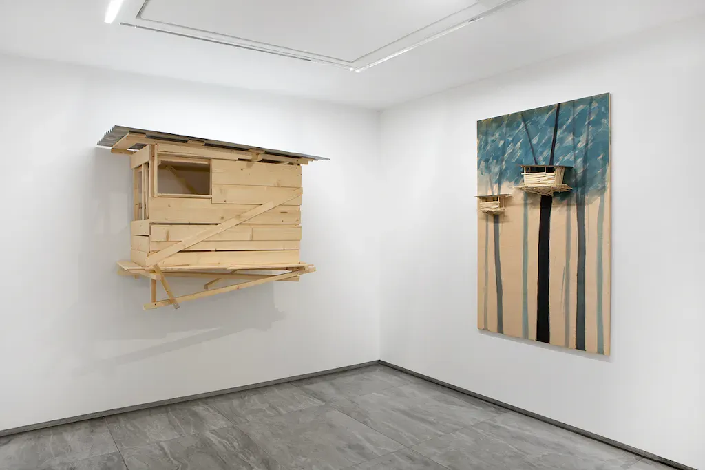 Tadashi Kawamata, Meubler at Mennour, photo 14