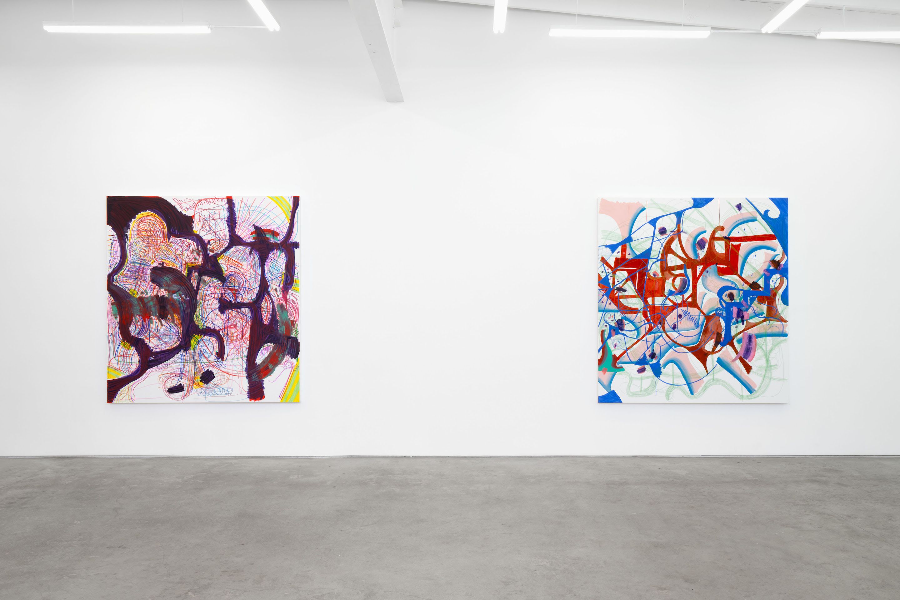 Joanne Greenbaum, Ive Seen That Face Before at Nino Mier Gallery, photo 9