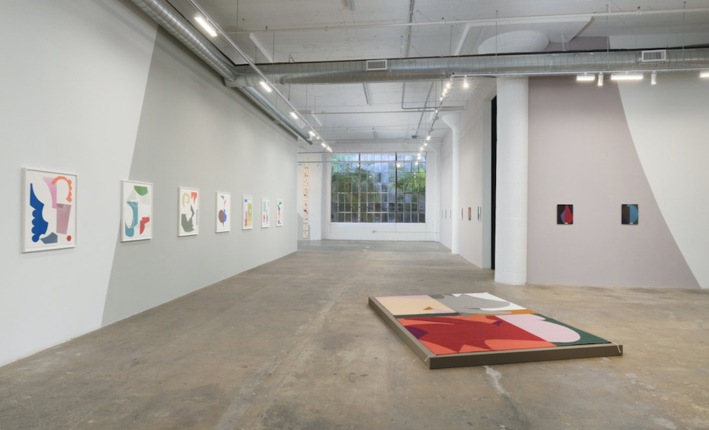 Ulrike Müller, On Edge at Vielmetter, photo 2
