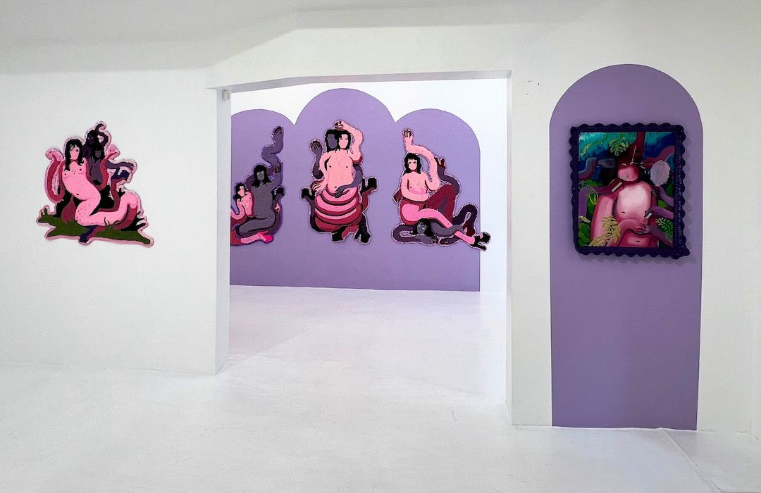 Moises Salazar Tlatenchi, En la Guarida de las Monstras Divinas at LatchKey Gallery, photo 2